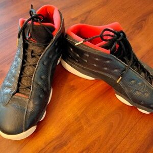 Black and Red Men's Athletic Shoes